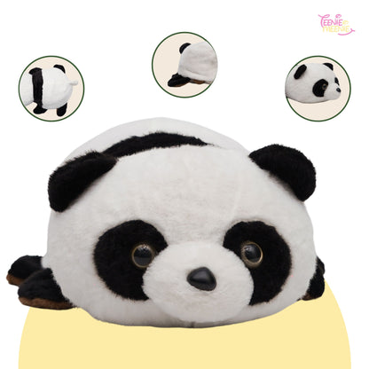 Reversible Panda into Raccoon Plushie 2 in 1 (40 cm)