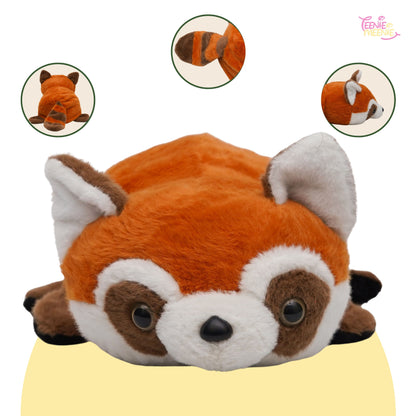 Reversible Panda into Raccoon Plushie 2 in 1 (40 cm)