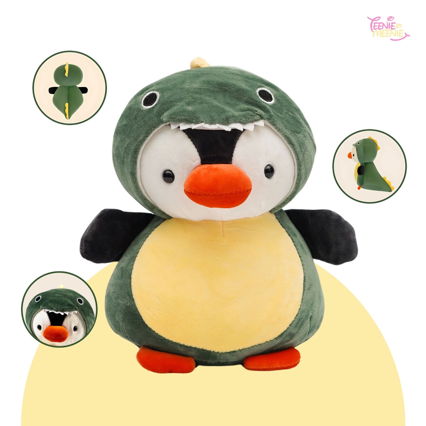 Dino Penguin Plushie (25 cm)