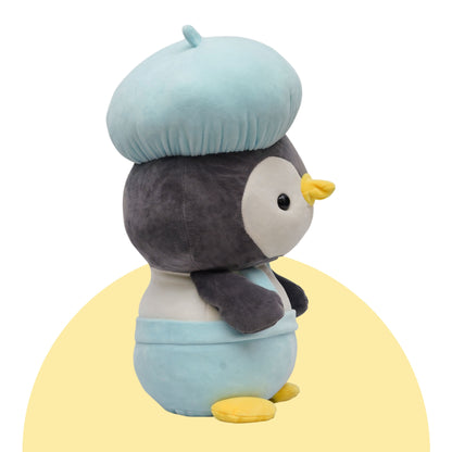 Artist Hat Penguin Blue Plushie (30 cm)