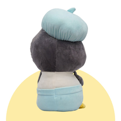 Artist Hat Penguin Blue Plushie (30 cm)