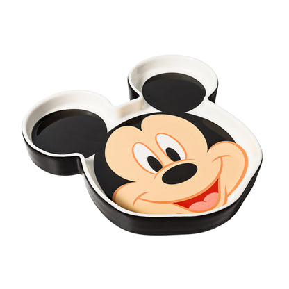 Mickey & Minnie Mouse Ceramic Plates (2pcs)