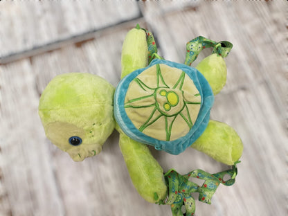 Sea Turtle Plush Backpack