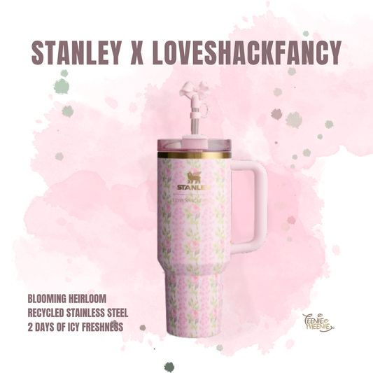 Stanley x LOVESHACKFANCY Quencher | Blooming Heirloom | 40 oz.