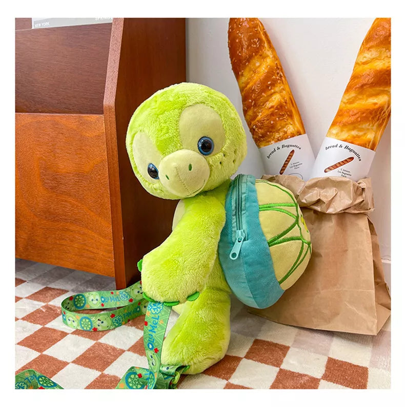 Sea Turtle Plush Backpack